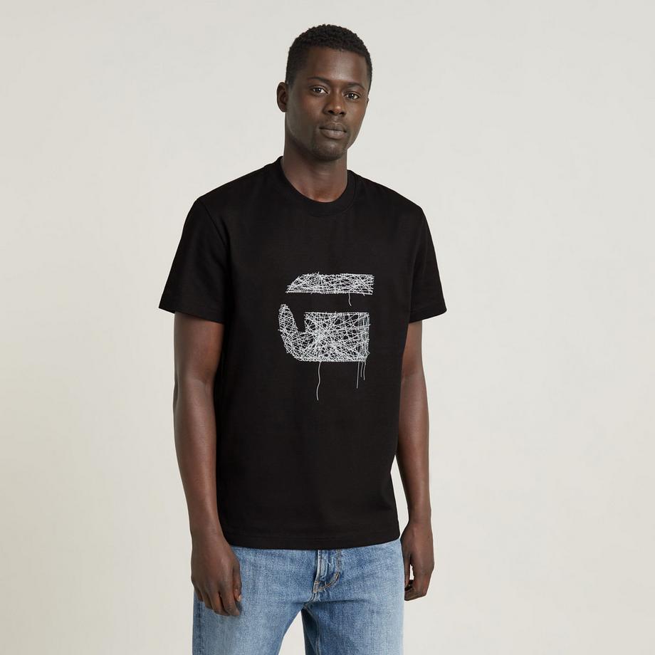 G-STAR Burger Grafik T-Shirt  