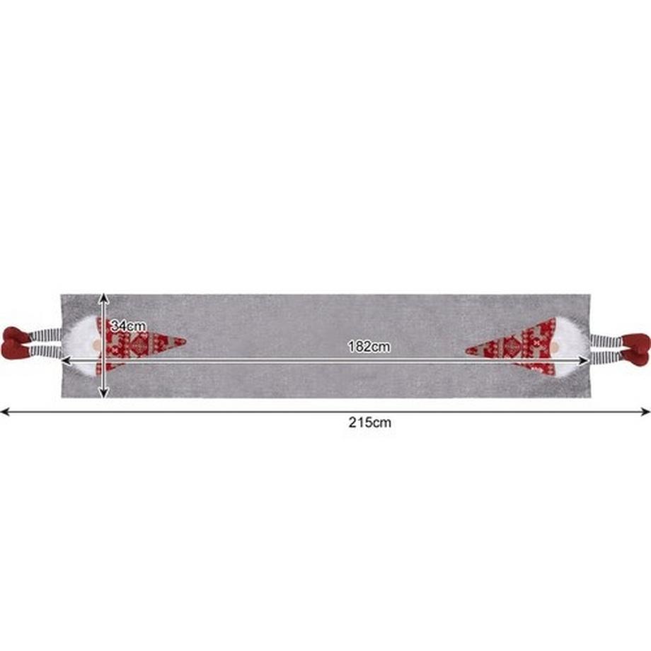 Ruhhy  Weihnachtstischläufer 180x33cm Ruhhy 22501 