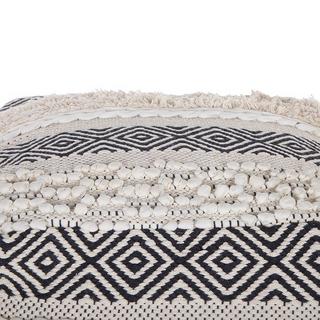 Beliani Pouf en Cotone Classico KANAM  