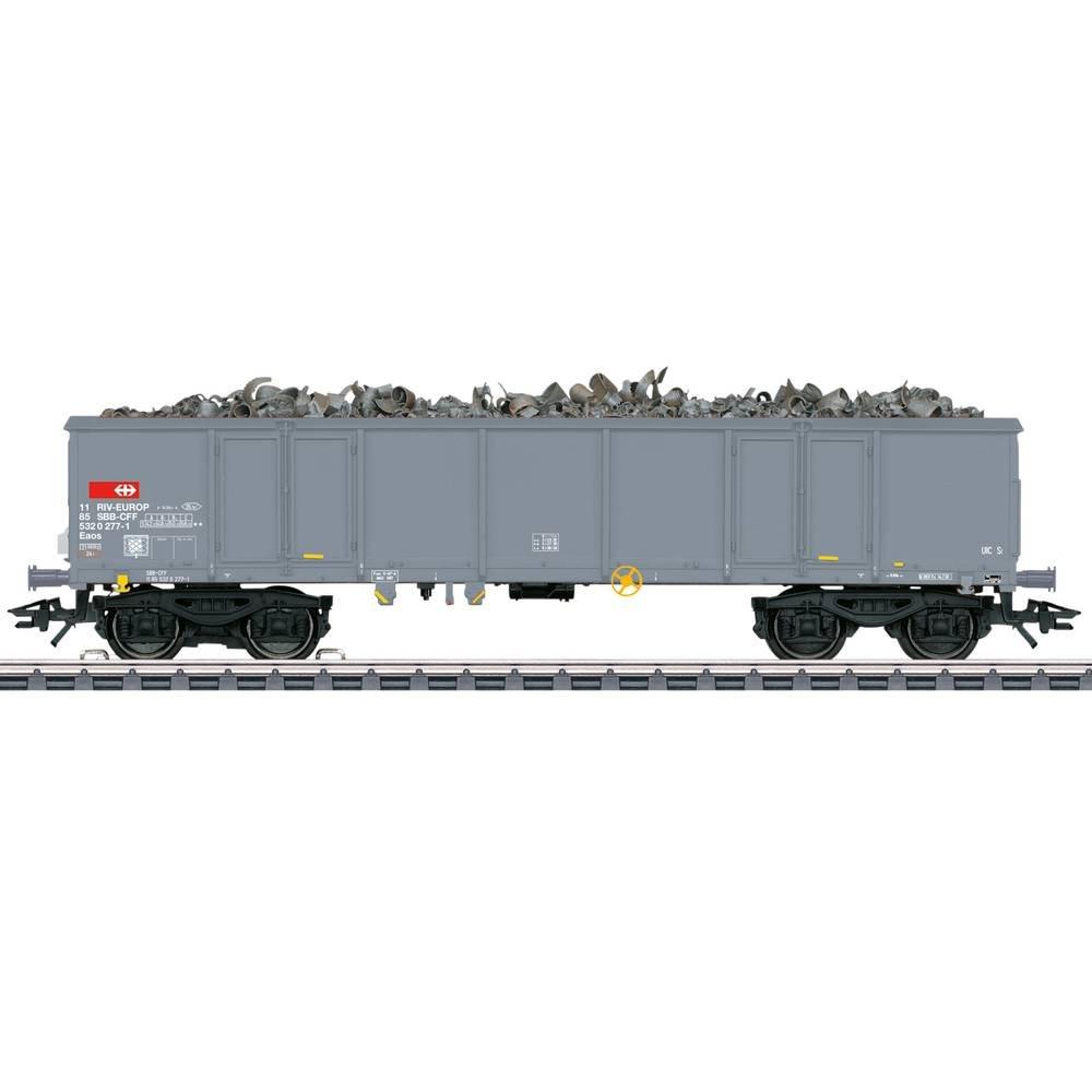 märklin  H0 Offener Güterwagen Eaos mit Schlusslicht der SBB 