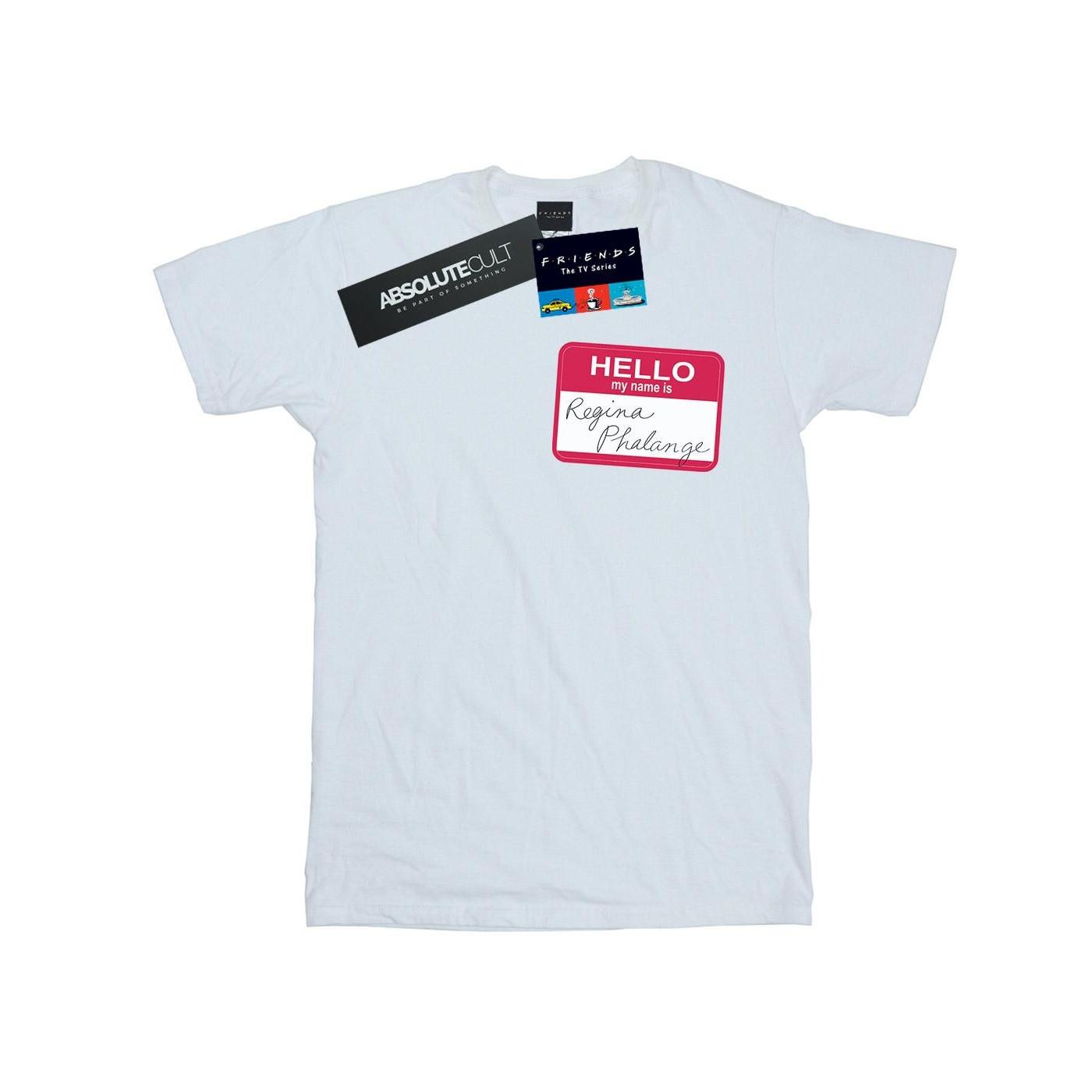 Image of Regina Phalange Name Tag Tshirt Mädchen Weiss 128
