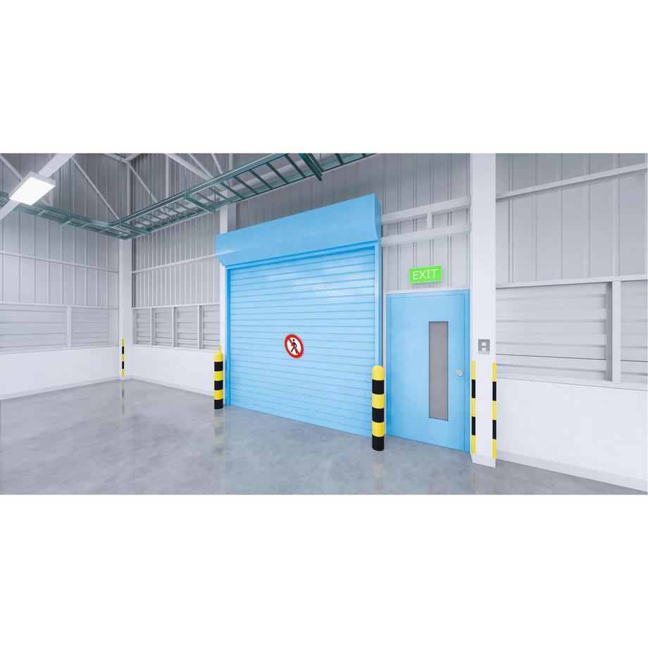 Exacompta Cartello adesivo rotondo diametro 20cm VIETATO L'INGRESSO  