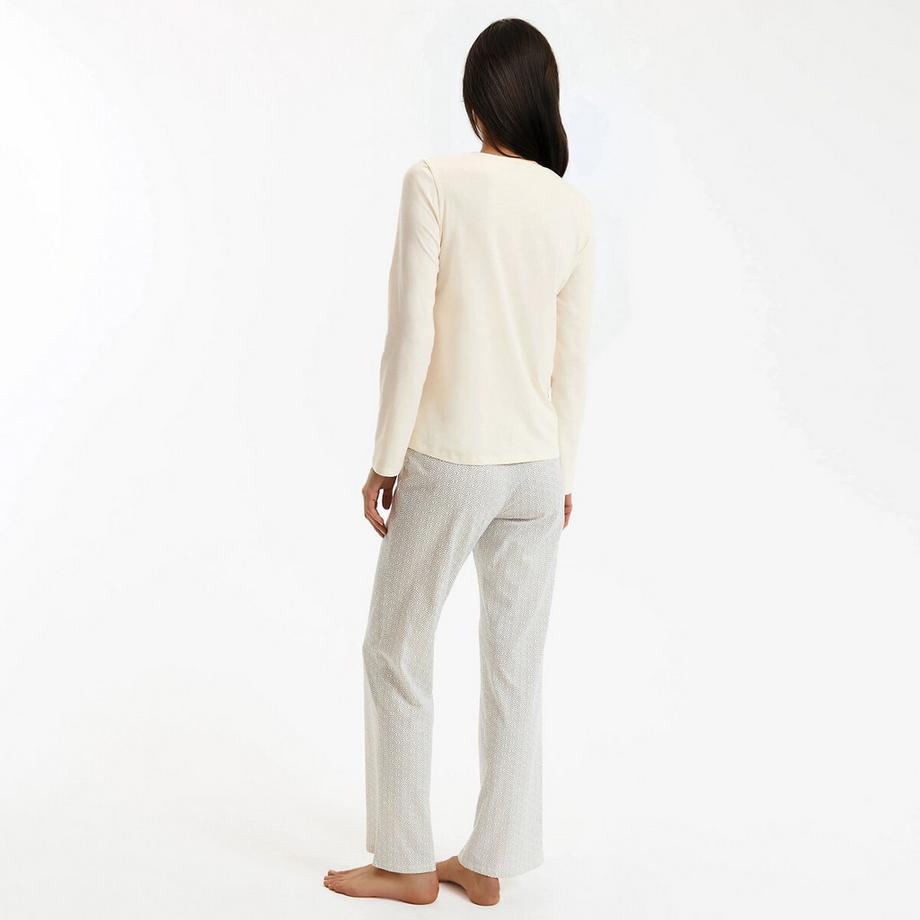 SO'HOME Pyjama manches longues en jersey de coton  