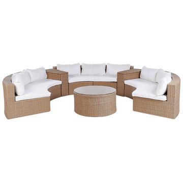 Set lounge pour jardin en Polyrotin Rétro SEVERO