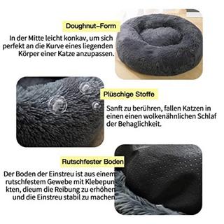 Alopini  Katzenbett Flauschiges Katzenkissen Waschbares Hundebett Kleines Hundebett für kleine Hunde, Katzen 