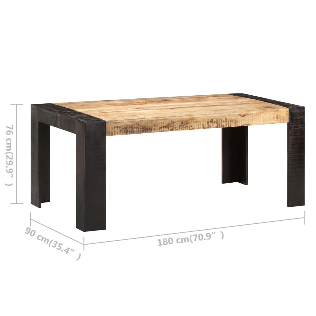 VidaXL Table de salle à manger bois  