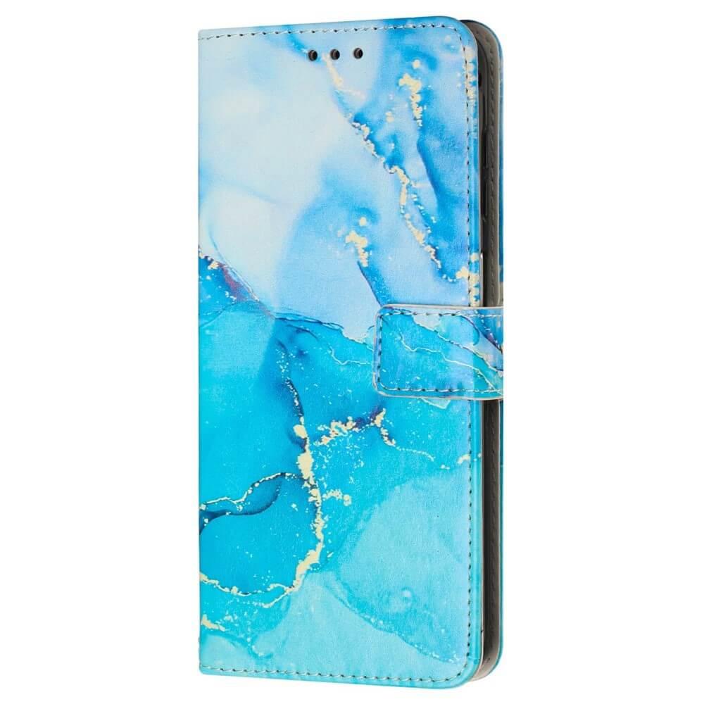 Cover-Discount  Galaxy S23 - Leder Hülle Marble 