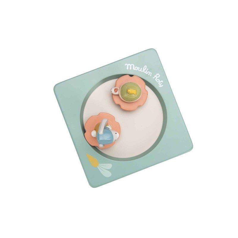 Moulin Roty  Boîte à musique, Trois Petits Lapins, Moulin Roty 