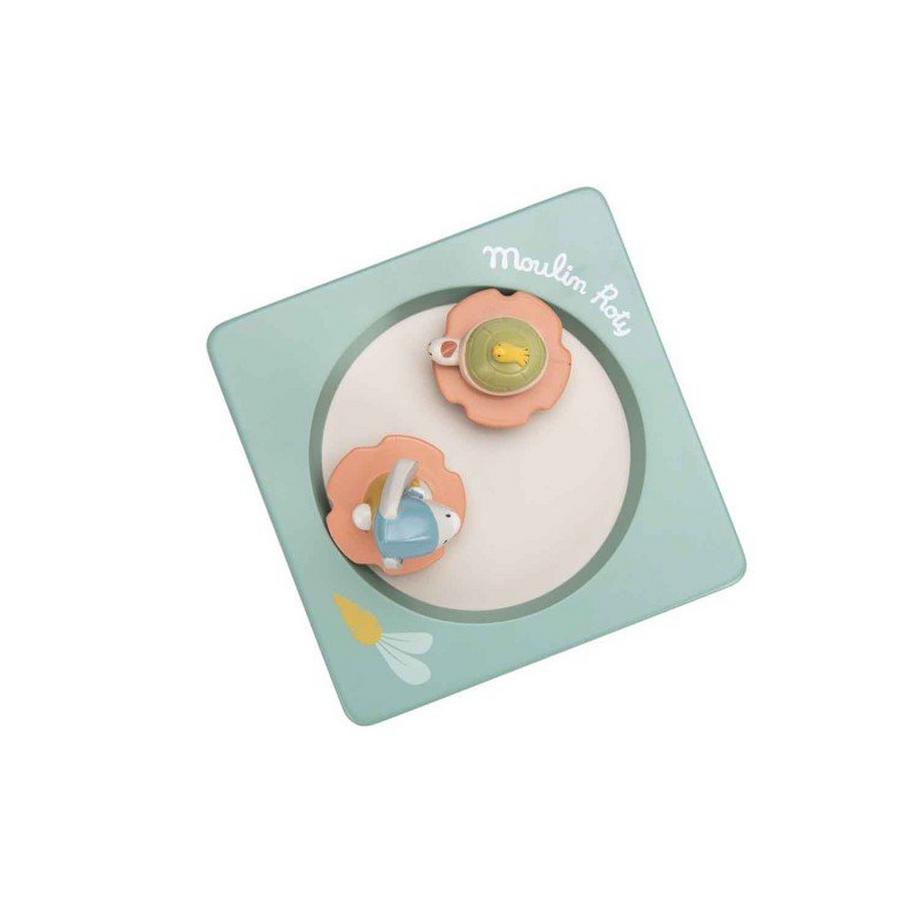 Moulin Roty  Boîte à musique, Trois Petits Lapins, Moulin Roty 