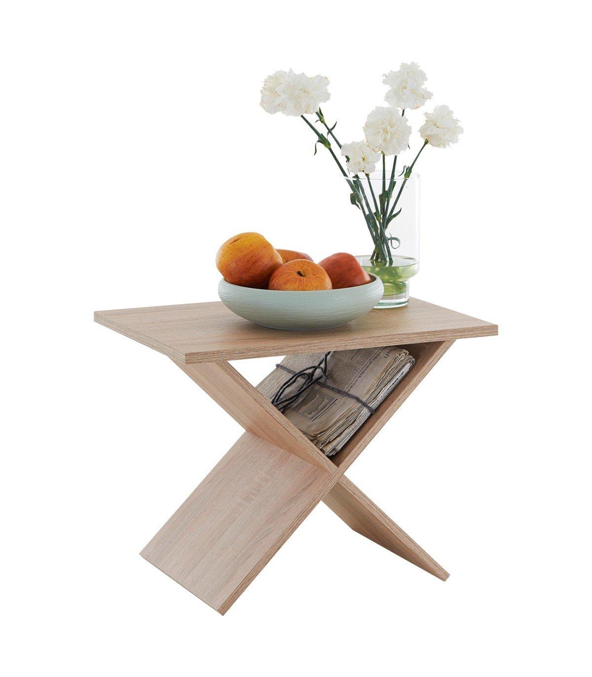 Calicosy Table Basse avec Étagère L54,5 cm - Phil  