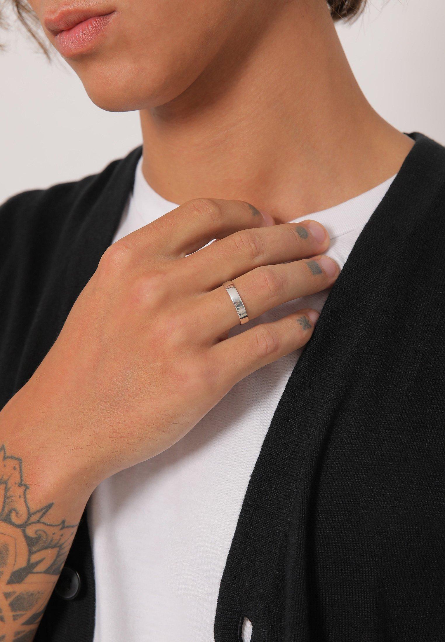 Kuzzoi  Bague Pour Homme Minimale De Base 