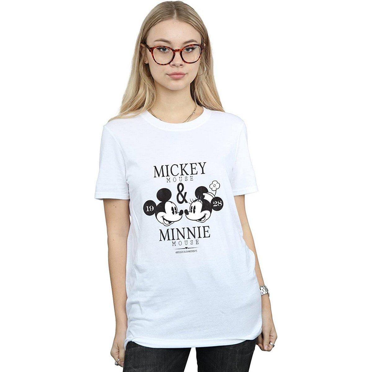 Image of Mousecrush Mondays Tshirt Damen Weiss S