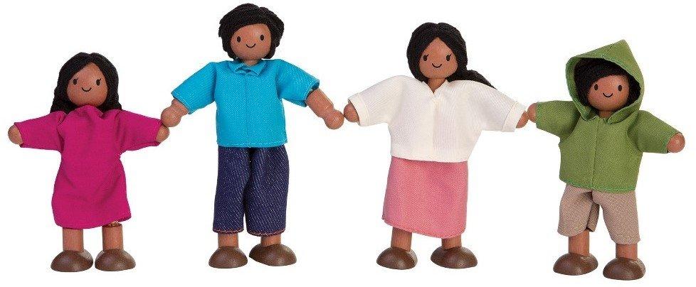 Image of PlanToys Holzspielzeug Puppenfamilie