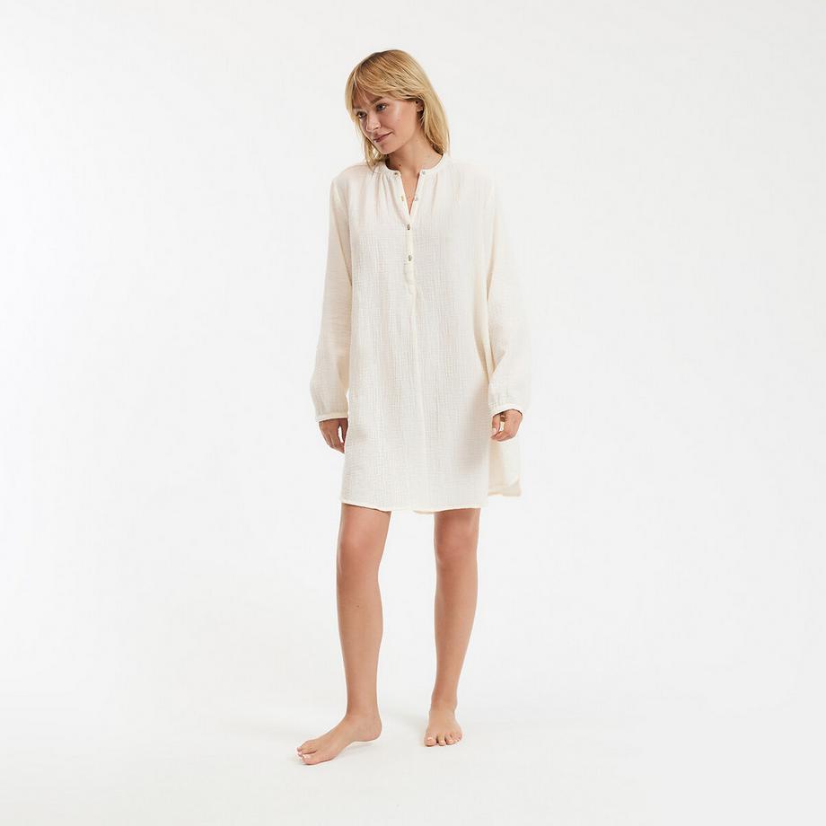 La Redoute Collections Chemise de Nuit Mousseline de Coton  