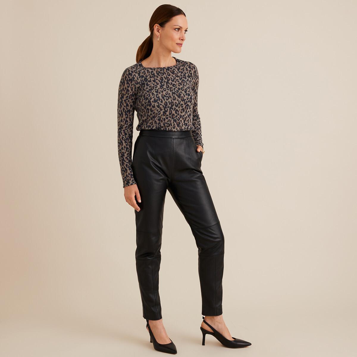 La Redoute Collections T-shirt thermique brossé à motifs manches longues  