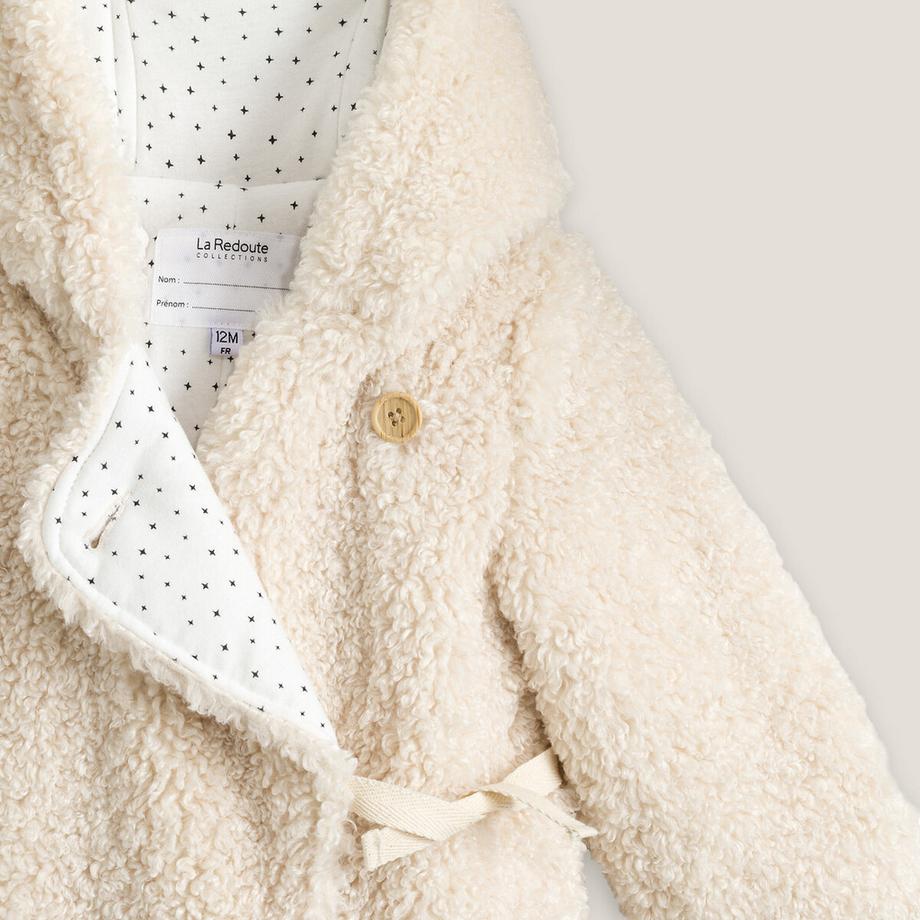 La Redoute Collections  Warmer Overall mit Sherpa-Kapuze 