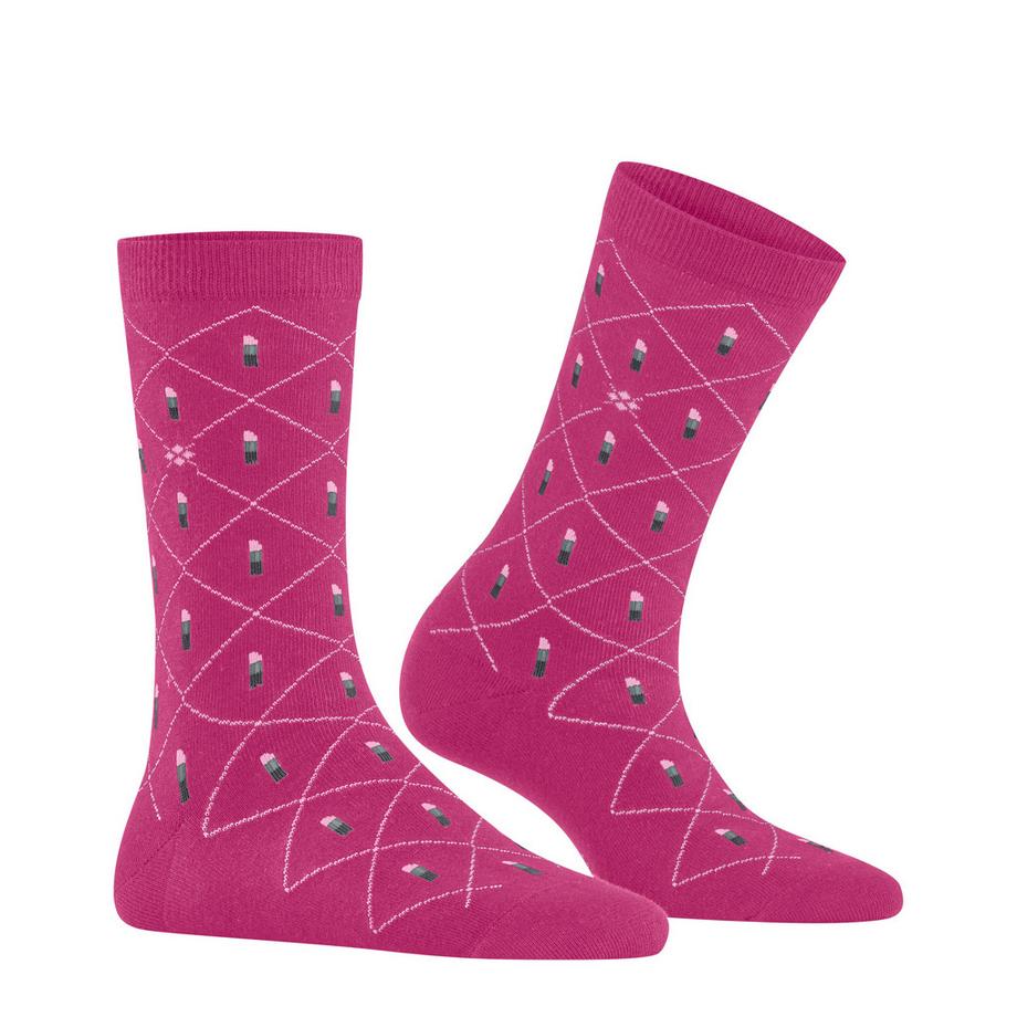 Burlington Lipstick Muster Socken  