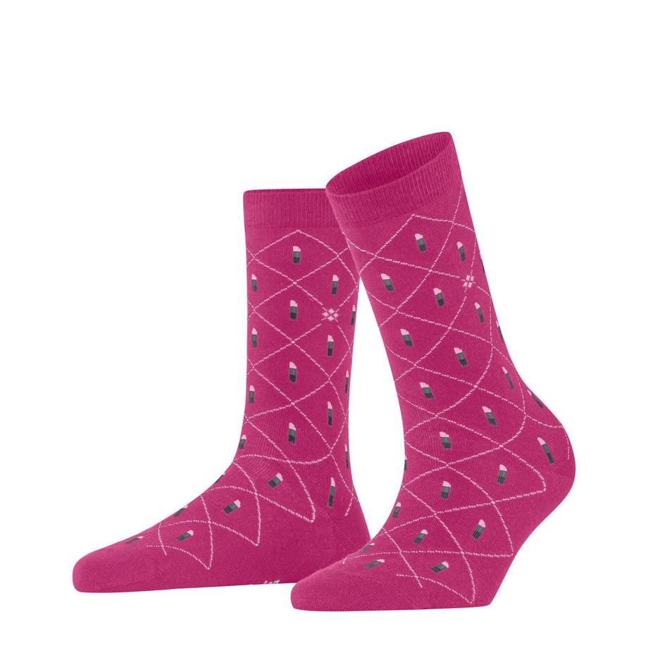 Burlington Lipstick Muster Socken  