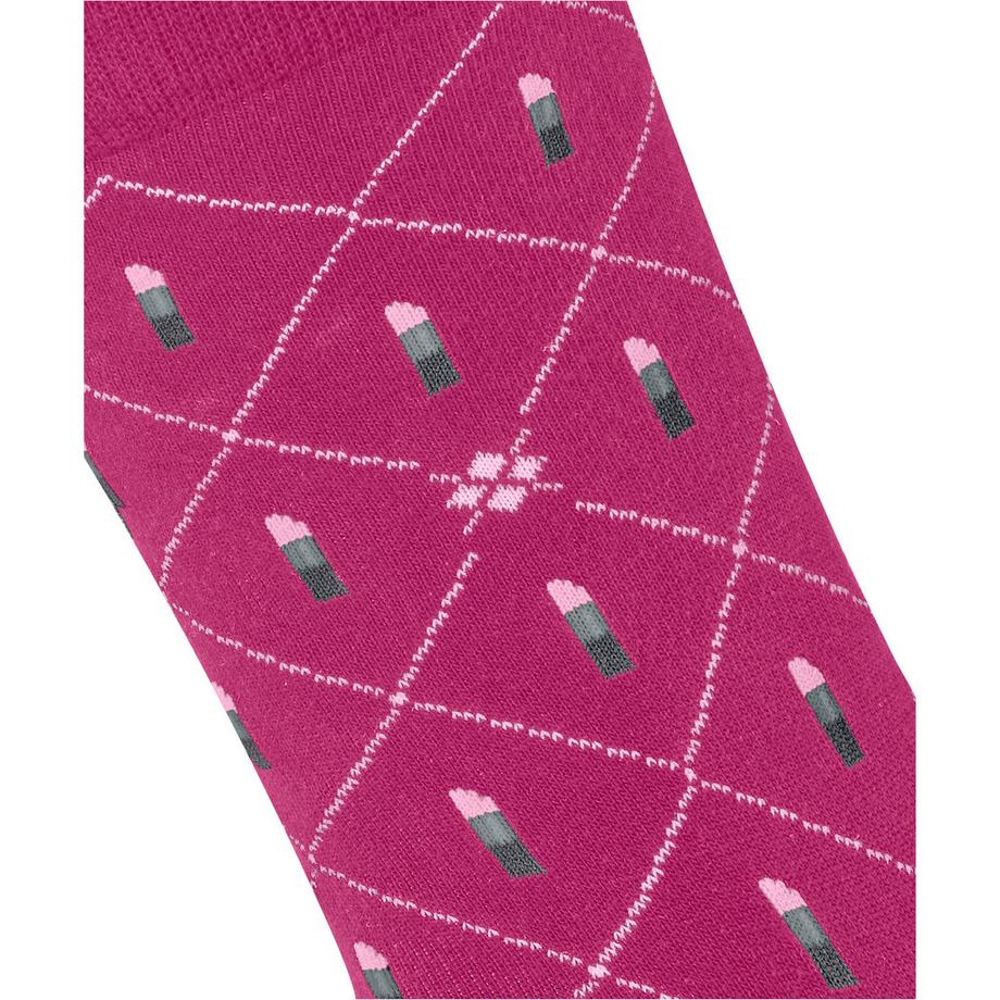 Burlington Lipstick Muster Socken  