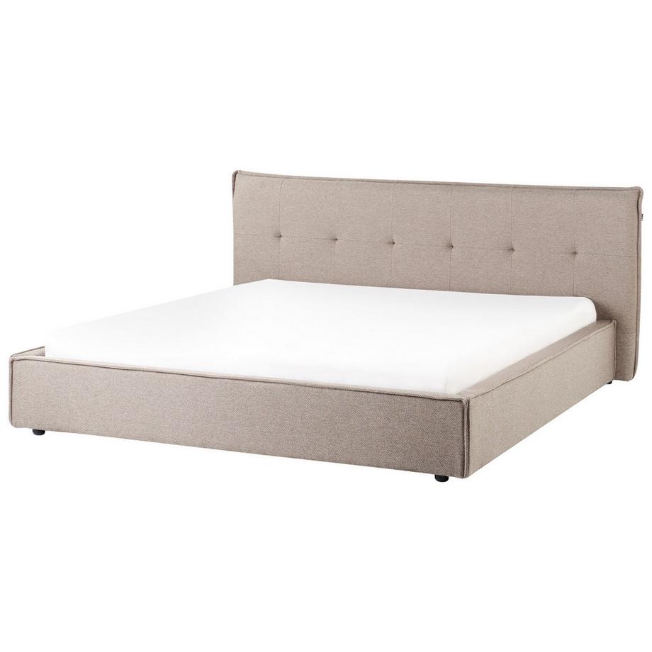 Wasserbett aus Kunstleinen Skandinavisch LESTRE