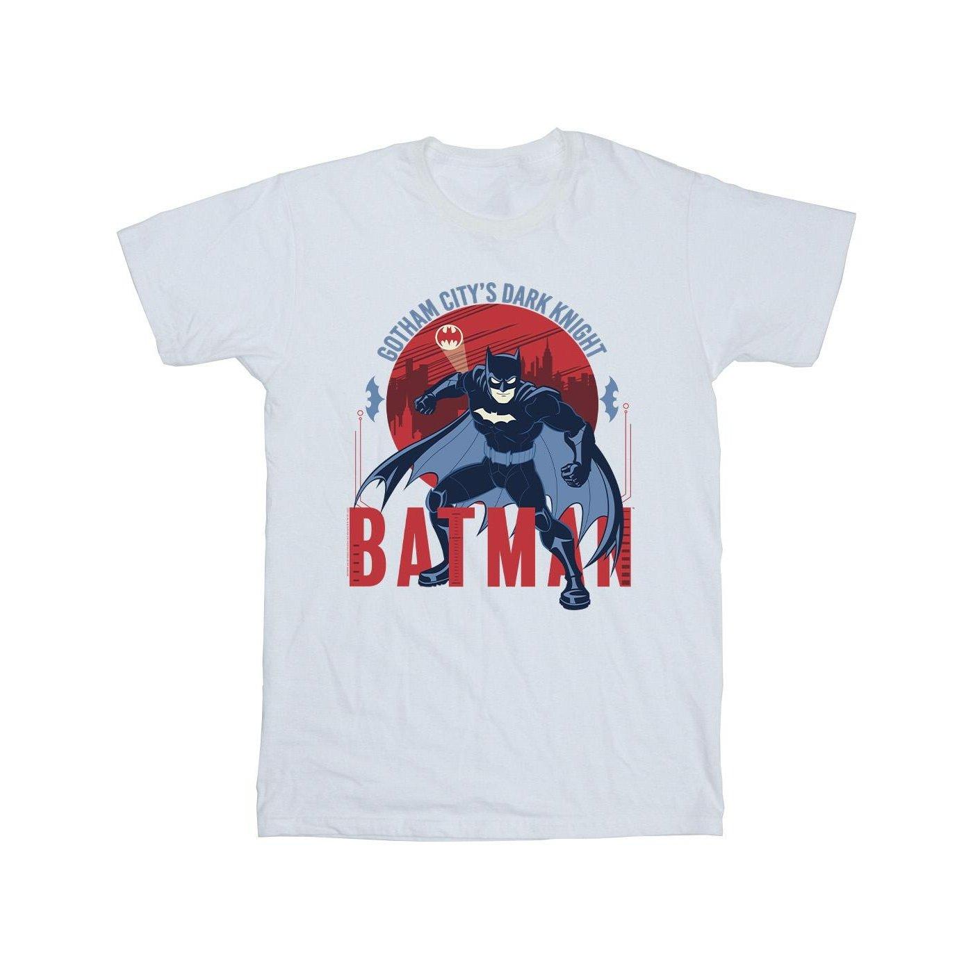 Image of Batman Gotham City Tshirt Herren Weiss XL