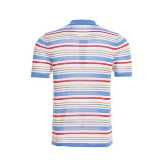 Bellemere New York  Polo Bellemere in Tencel multicolore a righe fantasia 