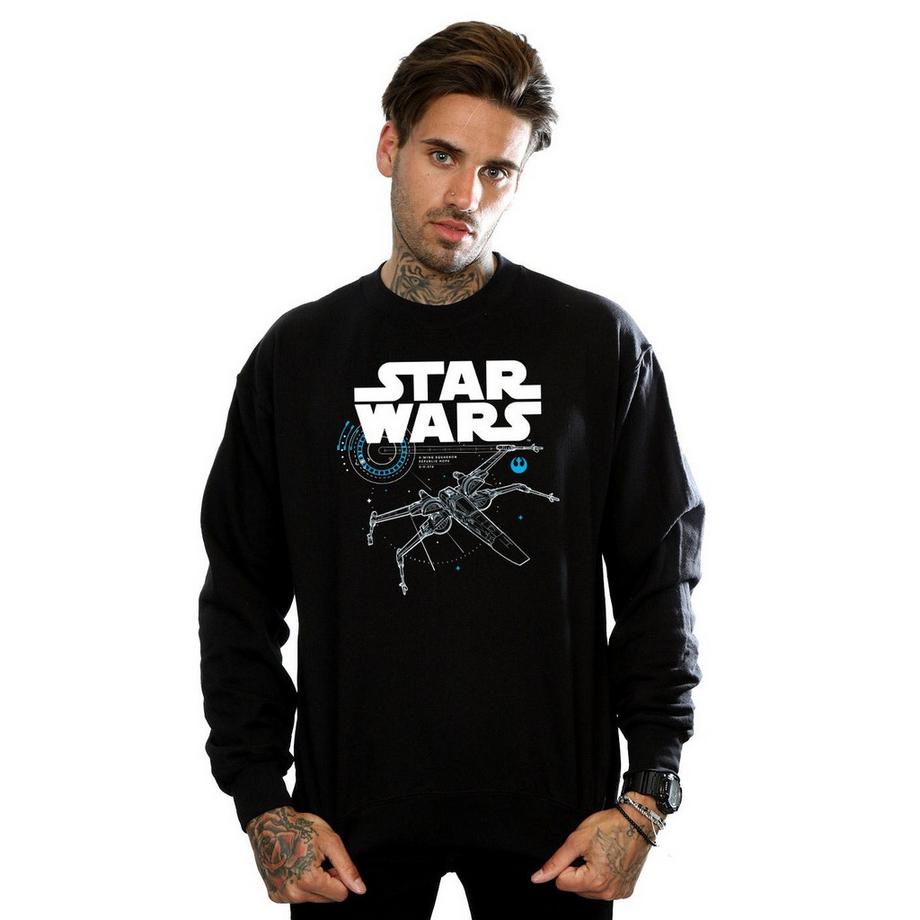 STAR WARS Star Wars The Last Jedi X-Wing Sweatshirt  