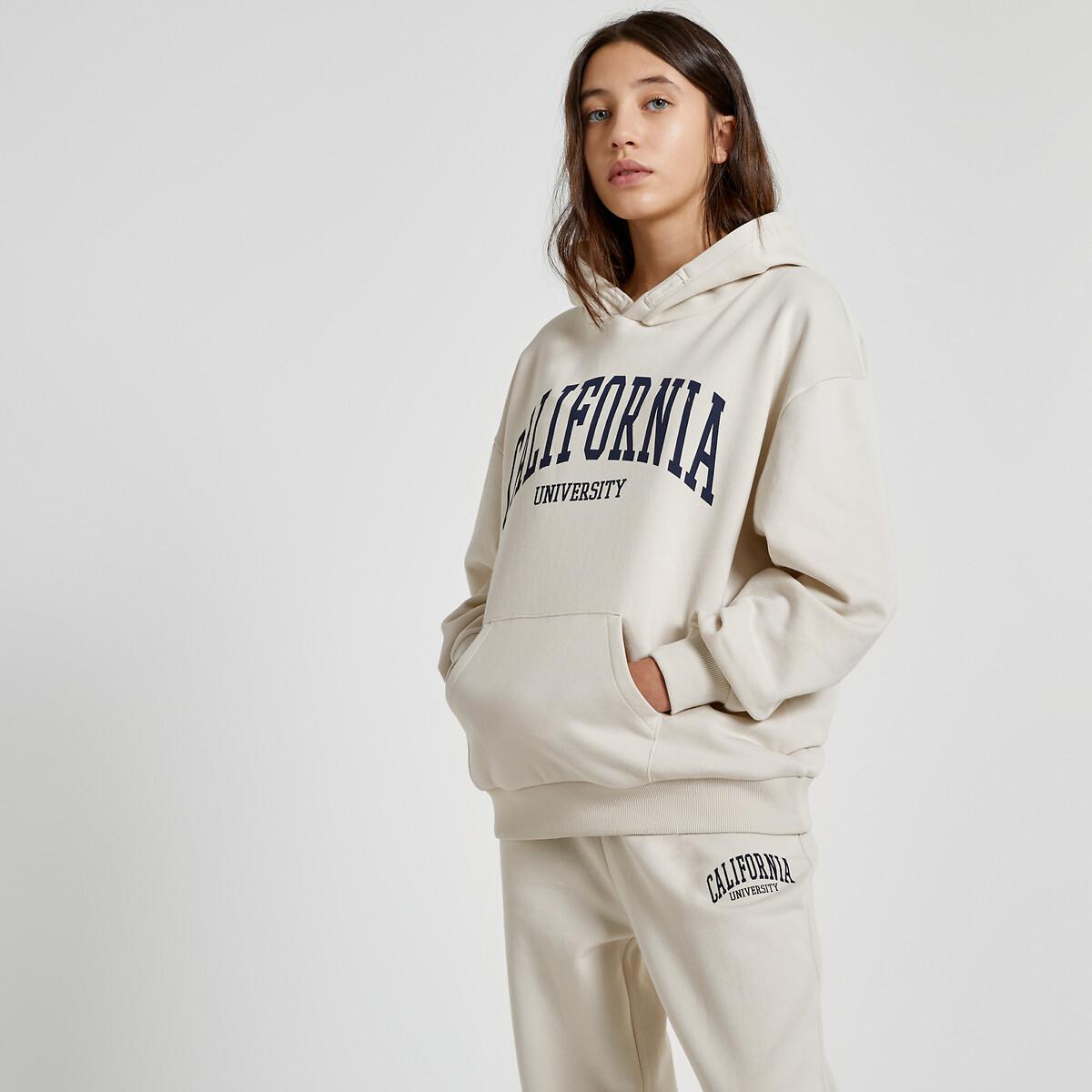 La Redoute Collections  Set aus Kapuzensweatshirt und Joggpants 