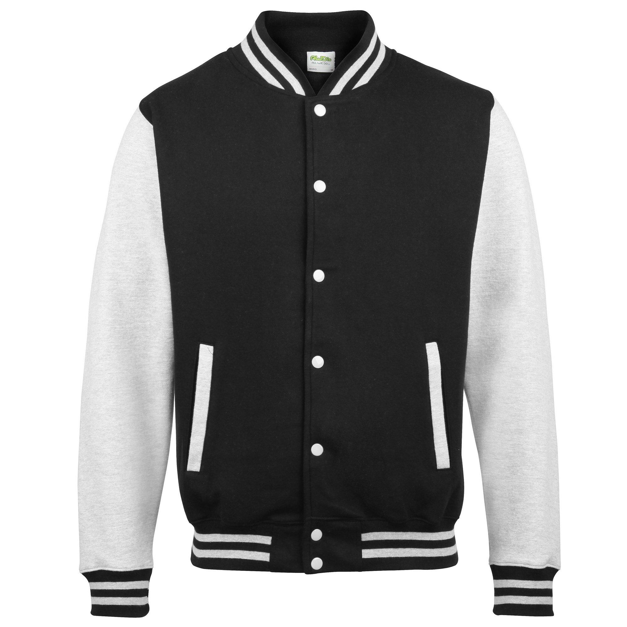 Image of Collegejacke Herren Schwarz S