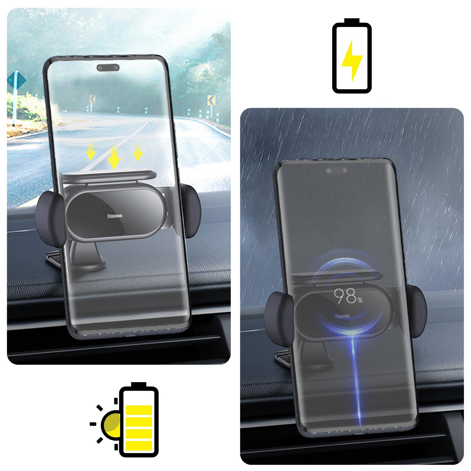 Baseus  Solar-Autohalterung Baseus Schwarz 