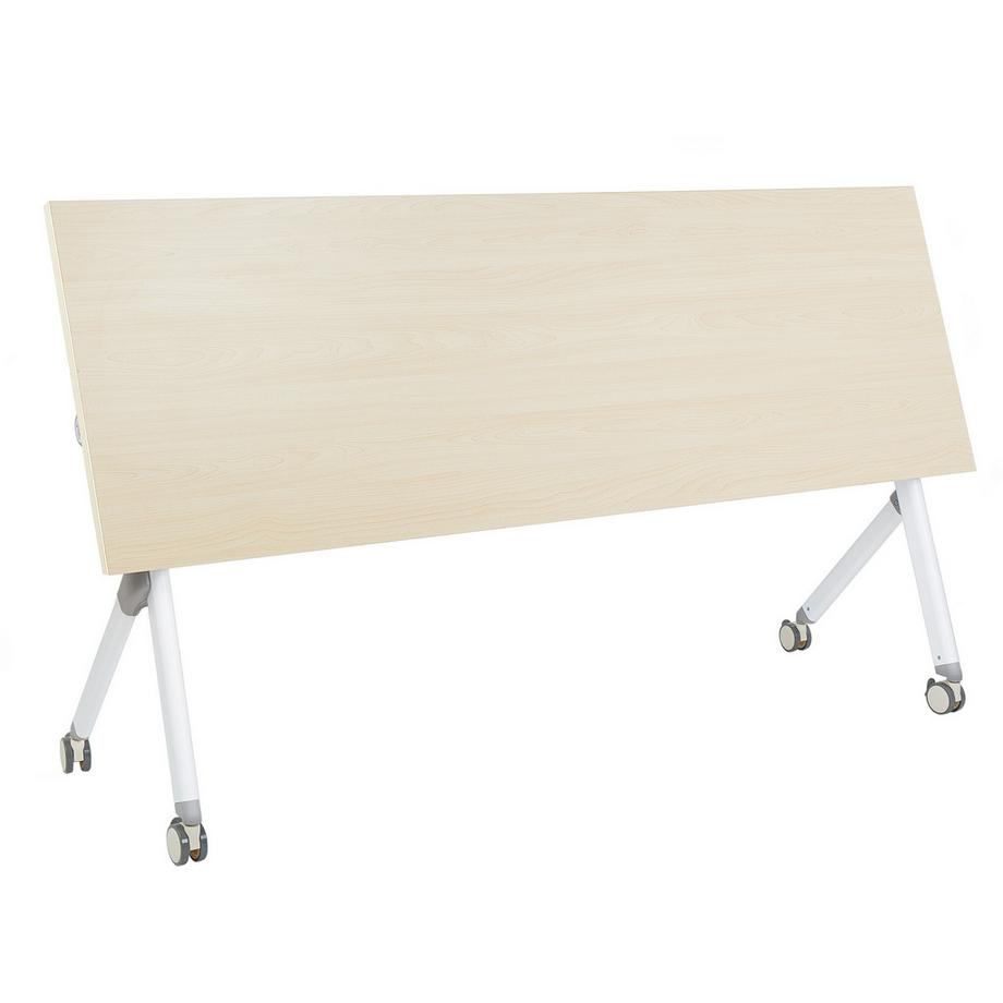 Beliani Zusammenklappbarer Schreibtisch aus Melaminbeschichtete Spanplatte (MFC)  BENDI  