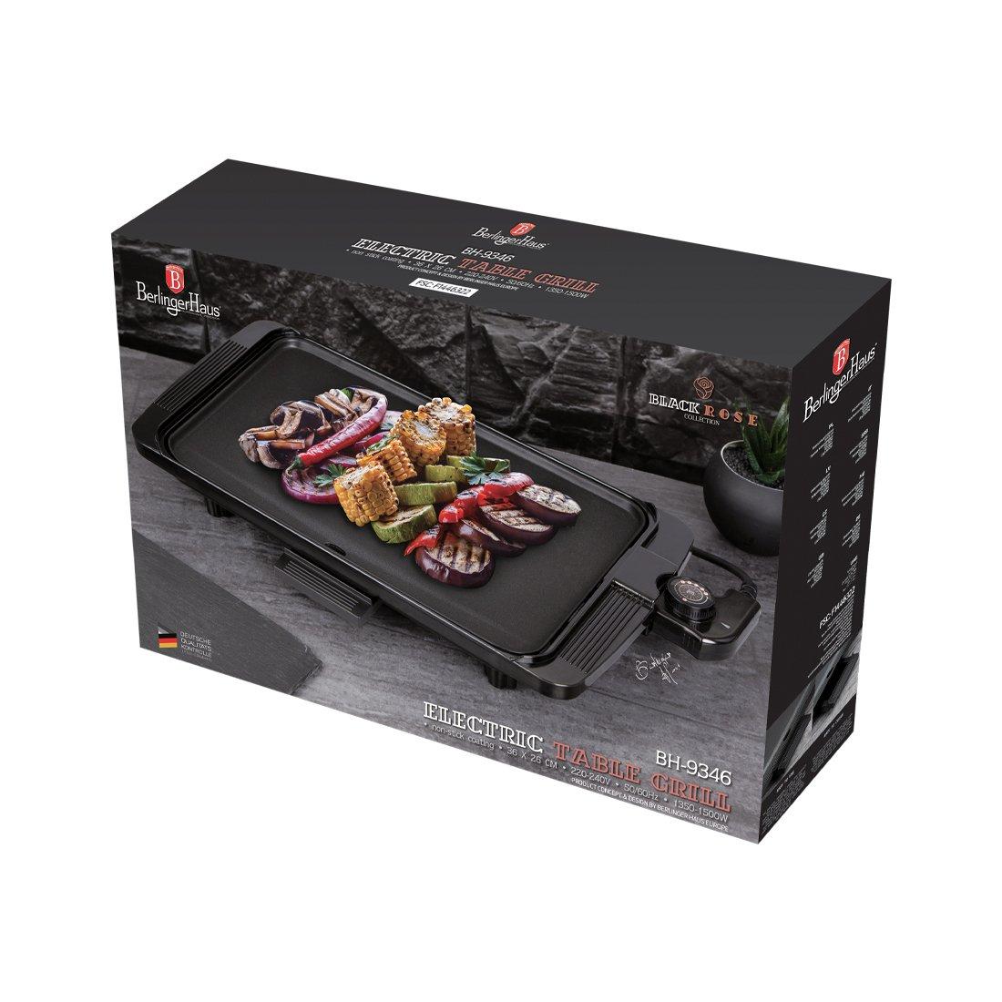 Berlinger Haus Barbecue de table Black Rose Collection  