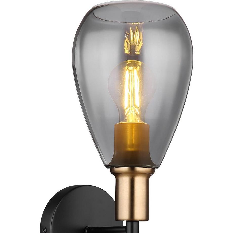 mutoni Wandleuchte Fanni Metall  matt 1xE27  