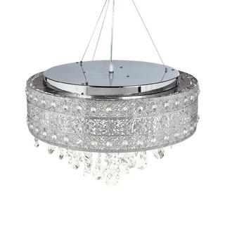 Beliani Lampadario en Cristallo Glamour BARBEIRA  