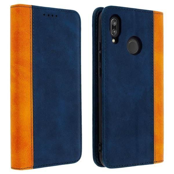 Avizar  Étui Folio Bicolore P20 Lite Bleu 