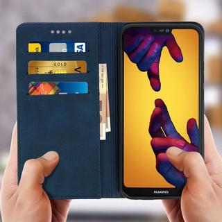 Avizar  Étui Folio Bicolore P20 Lite Bleu 