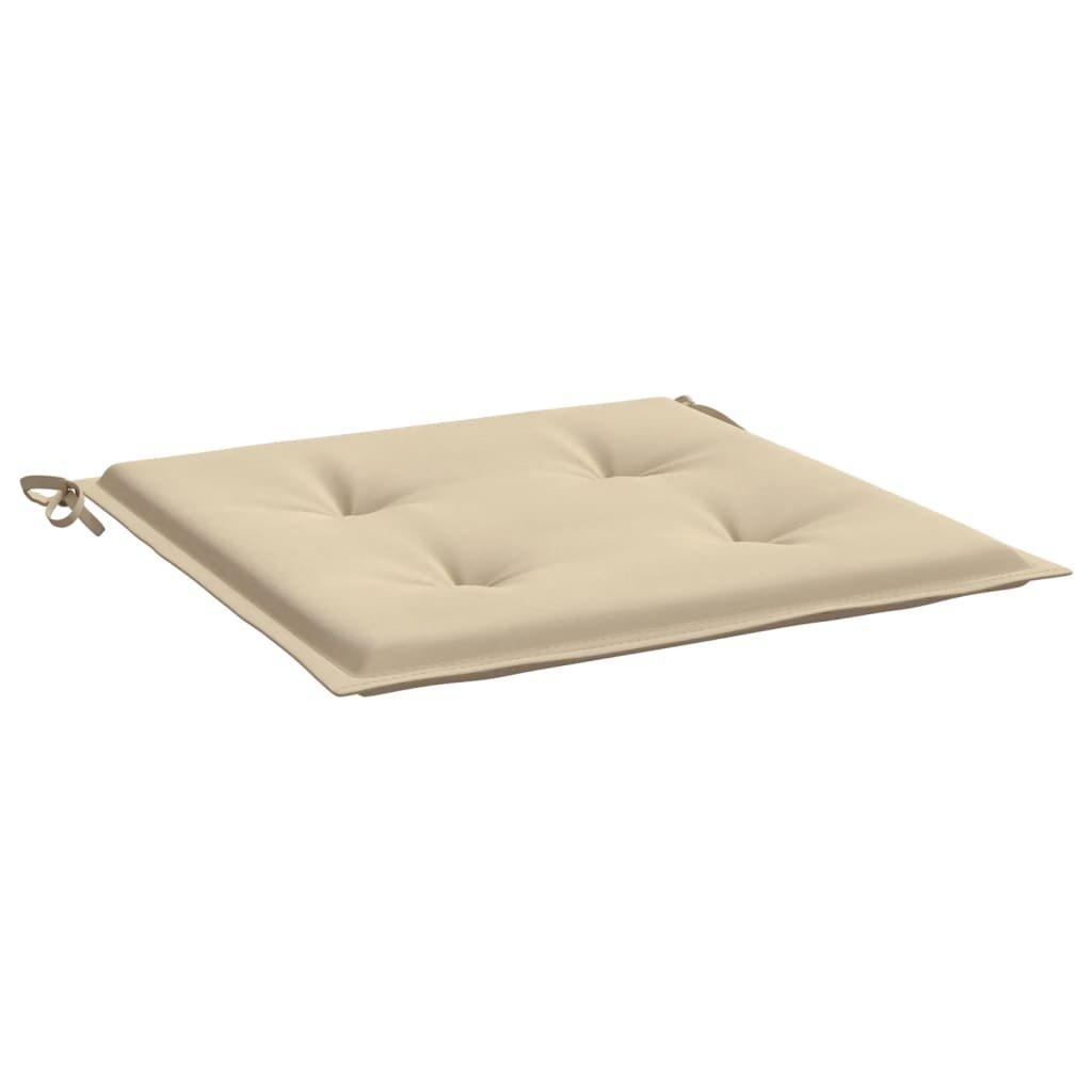 VidaXL Coussins de chaise de jardin 2 pcs   50x50x3 cm  