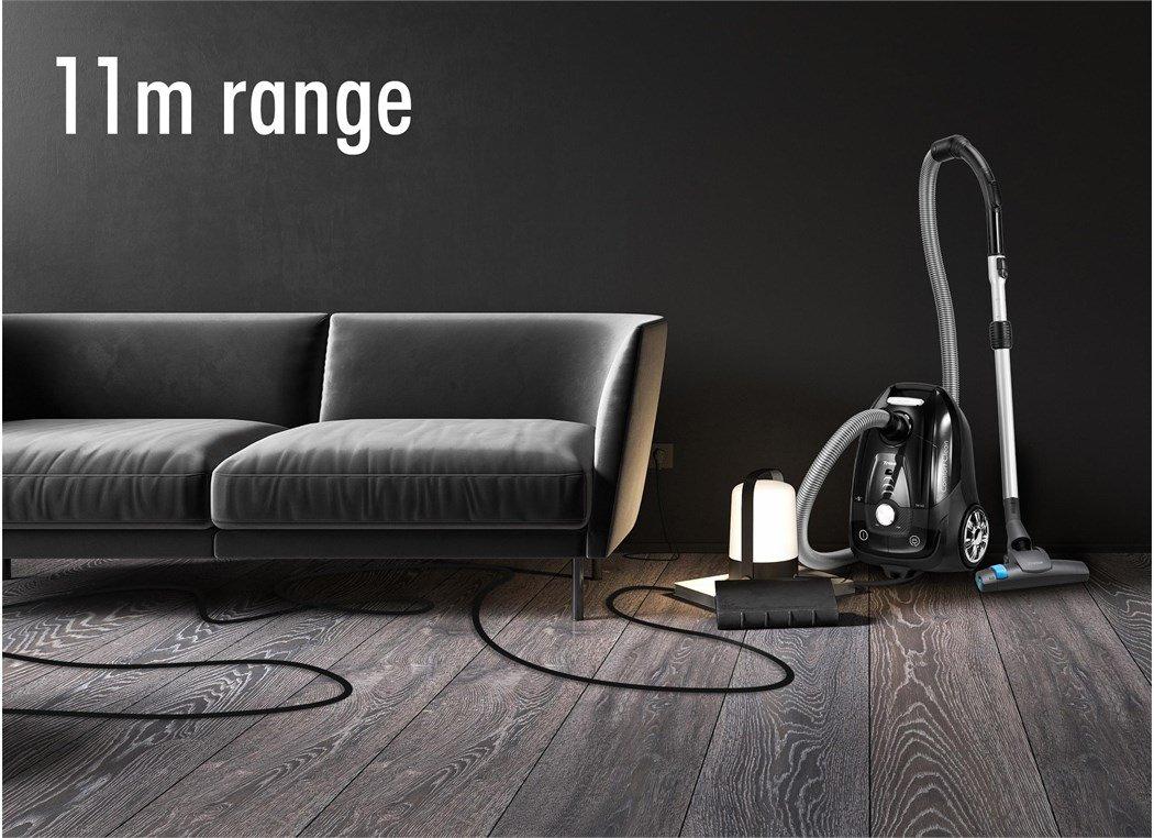 Trisa Bodenstaubsauger Comfort Clean T9142, Schwarz  