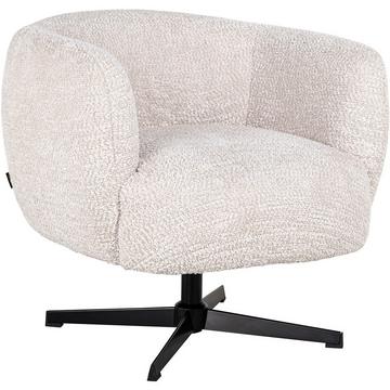 Fauteuil pivotant Estelle Be Lovely Crème