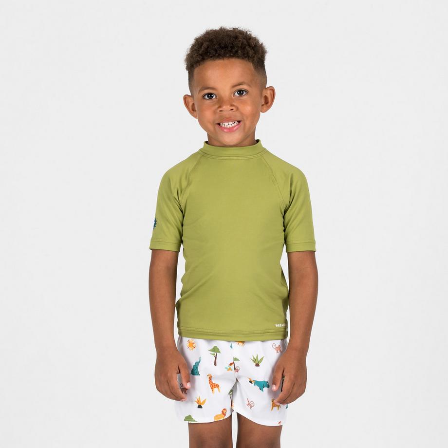 DECATHLON  Top neonato anti-UV maniche corte sintetico 