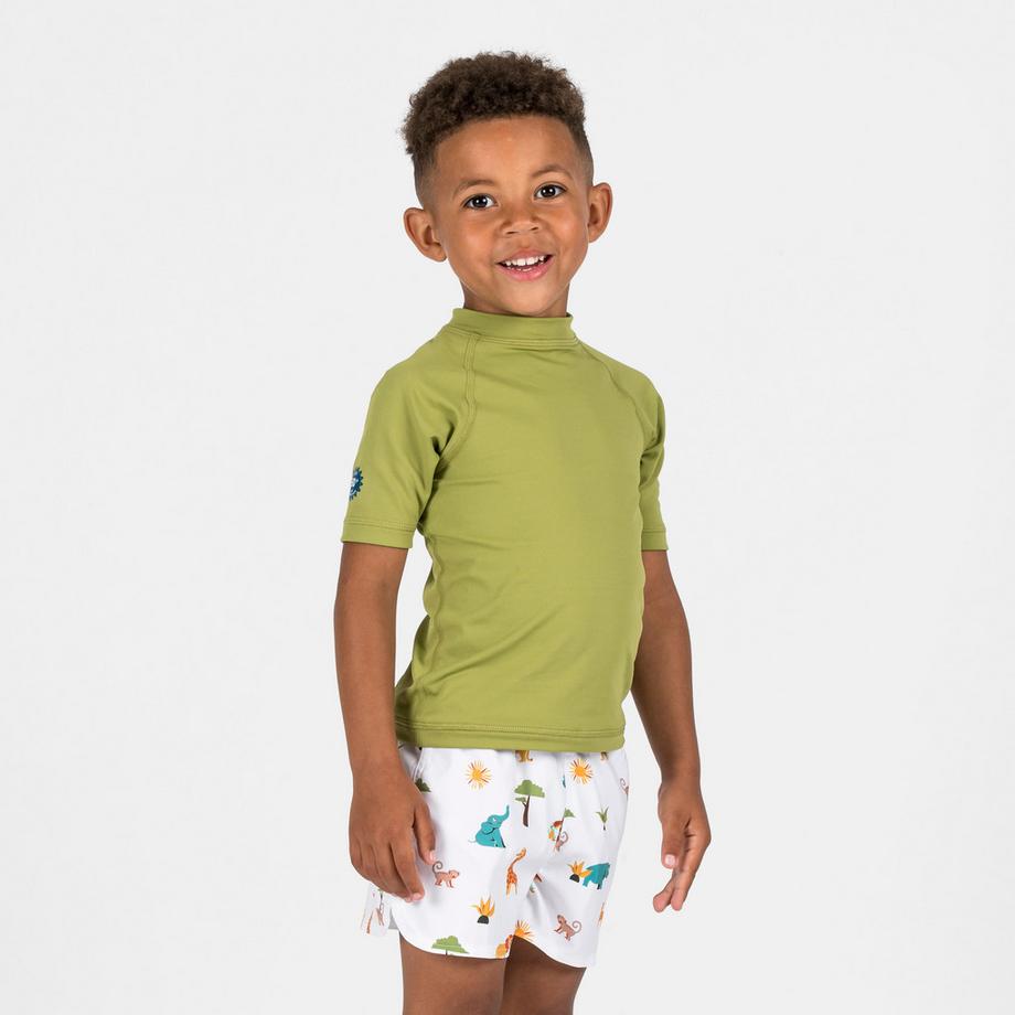 DECATHLON  Top neonato anti-UV maniche corte sintetico 