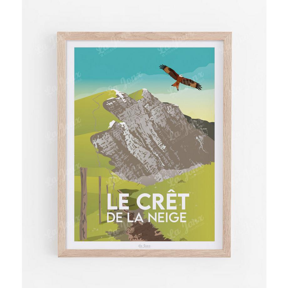 Affiche de La Crêt de la neige