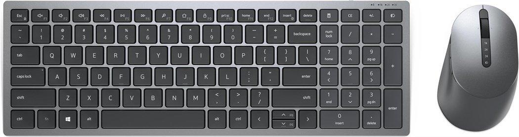 Dell  Tastatur-Maus-Set KM7120W Multi-Device Wireless IT-Layout 