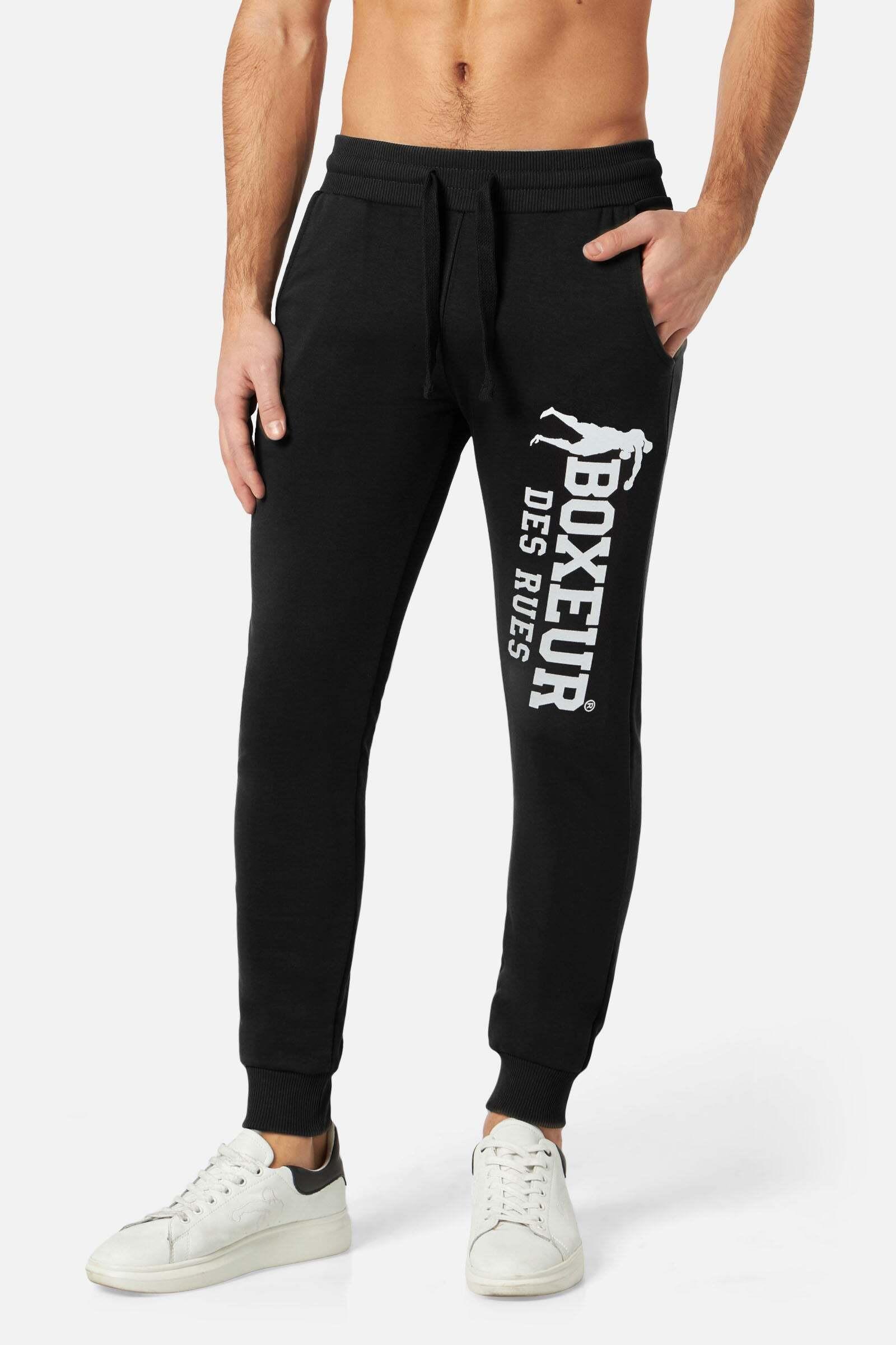 Image of Jogginghosen Man Long Sweatpants With Logo Herren Schwarz L