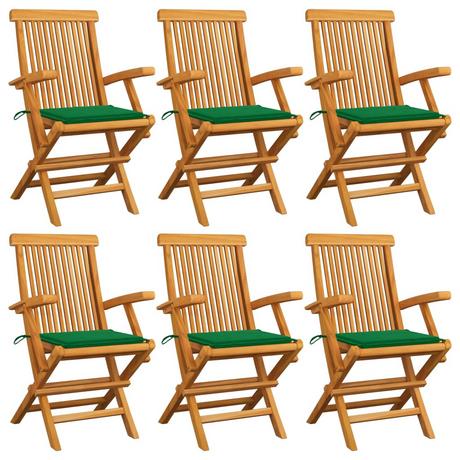 VidaXL sedia da giardino Teak riciclato  