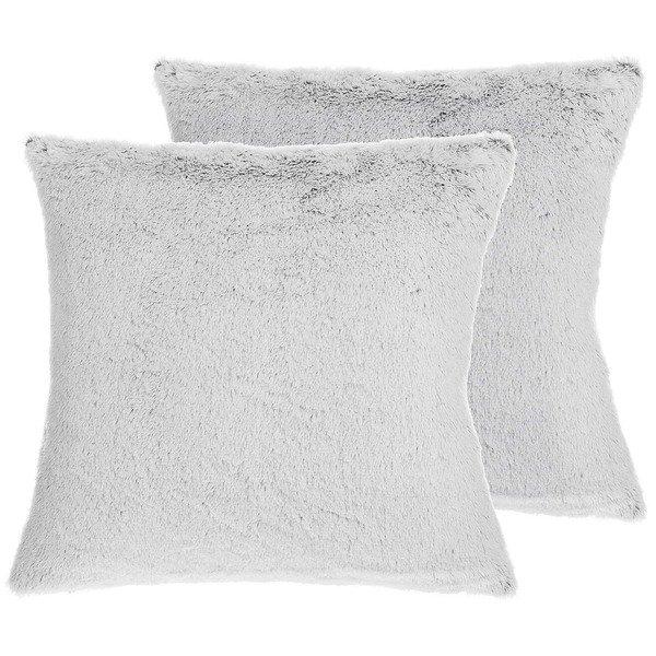 Image of Kissen 2er Set aus Webpelz Modern CLEMATIS Kissen 2er Set aus Webpelz Modern CLEMATIS