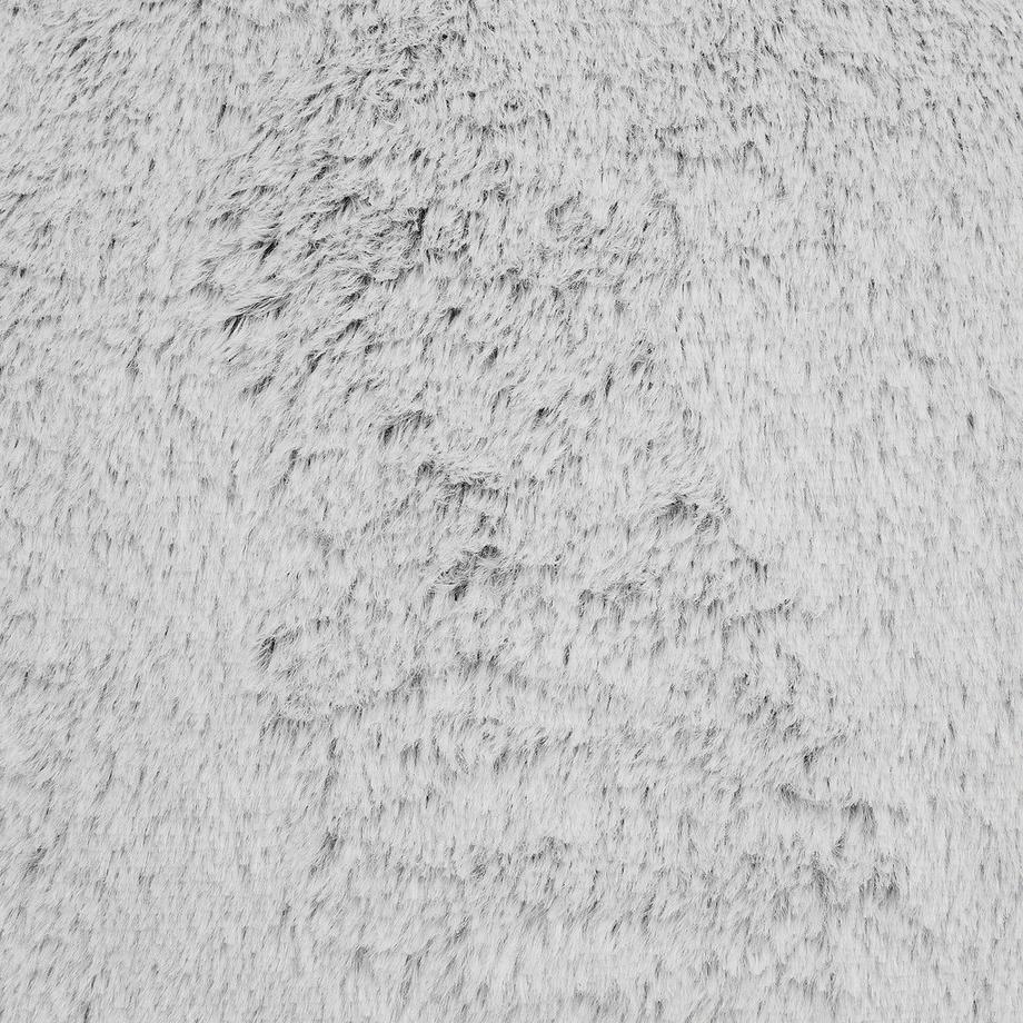 Beliani Lot de 2 coussins décoratifs en Fourrure synthétique  CLEMATIS  