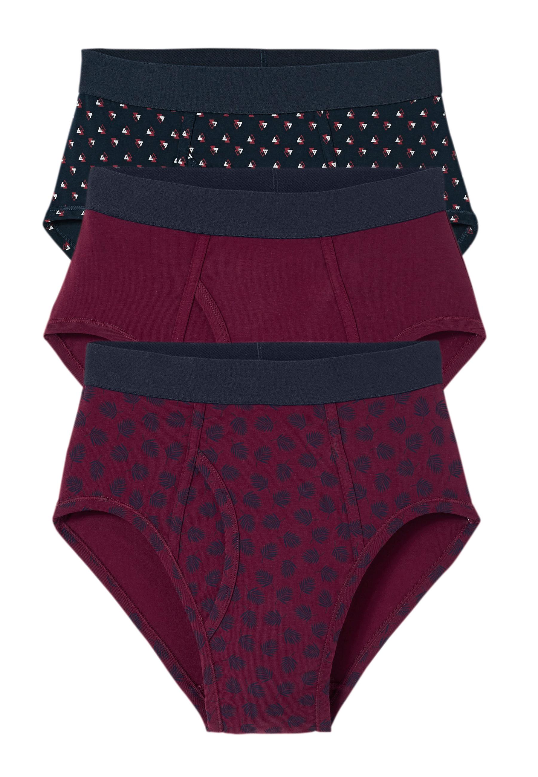 Image of 3er-pack Slips Mit Eingriff Herren Rot M