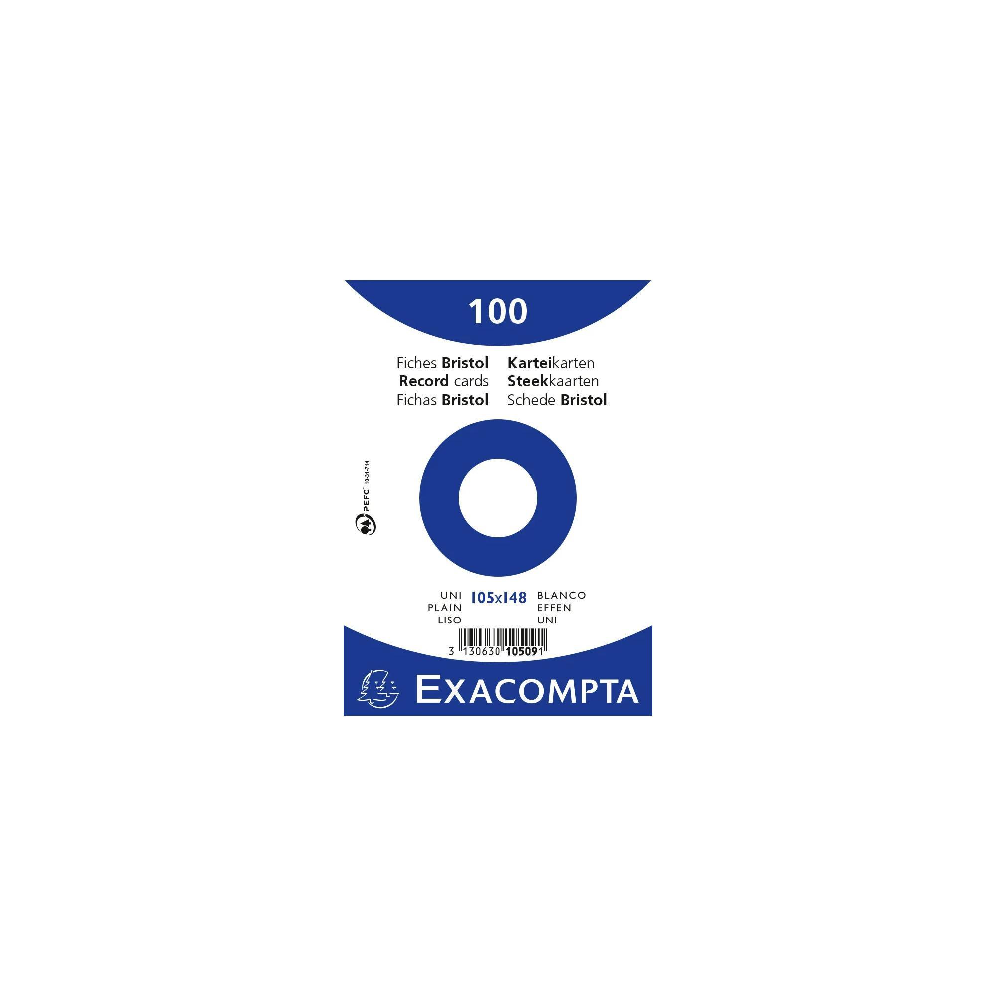 Image of Karteikarten A6 blanko, 100 Stück eingeschweißt - x 20 Karteikarten A6 blanko, 100 Stück eingeschweißt - x 20