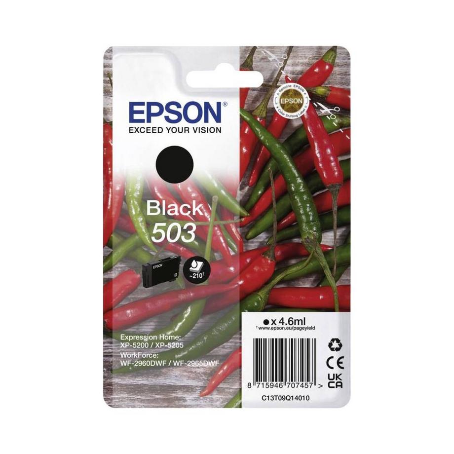EPSON  EPSON Encre C13T09Q14010 503 Noir Chili 